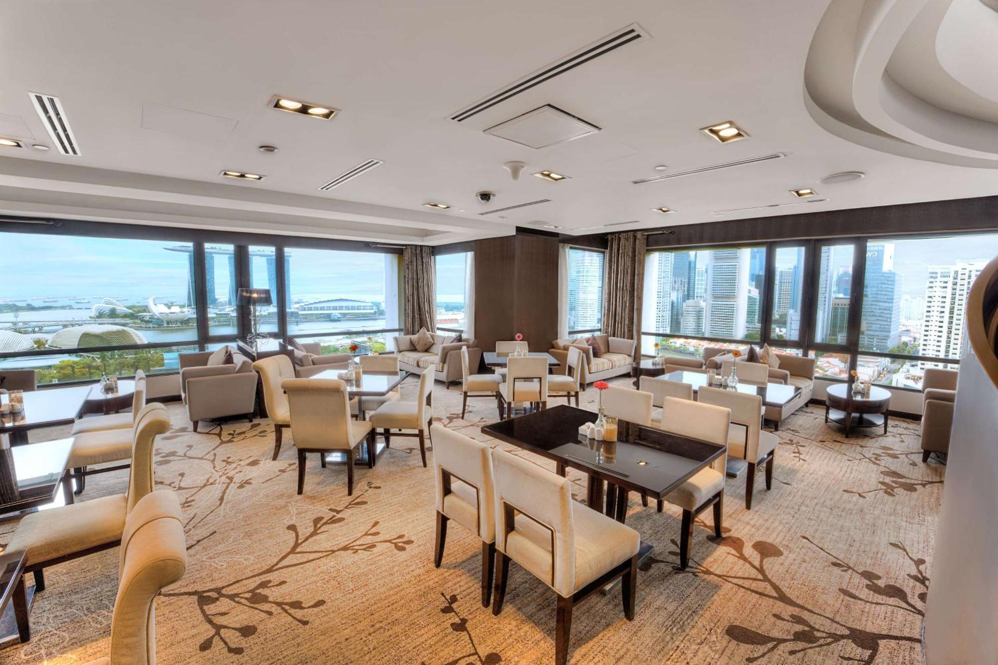 Wyndham Singapore Hotel Exterior photo Club Lounge at the 36th floor